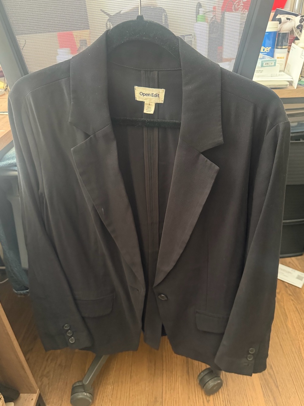 Open Edit Black Blazer